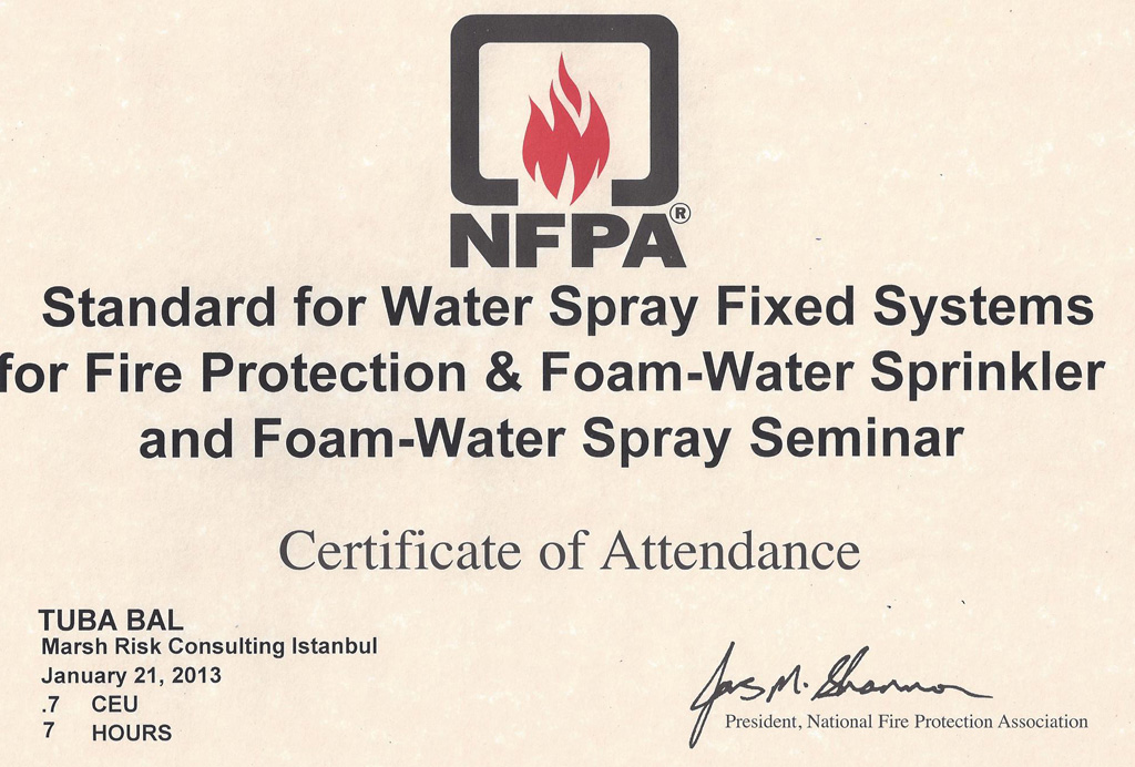 Tuba-Bal-NFPA-Fire-Protection-and-Foam-Water-Spray-Seminar